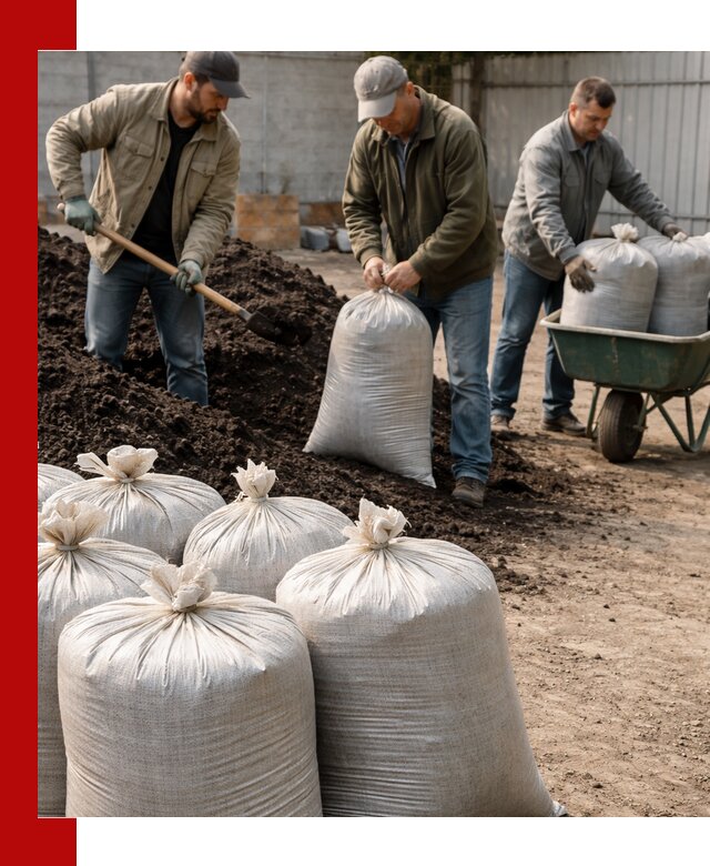 Купить чернозем в мешках с доставкой в Тынде