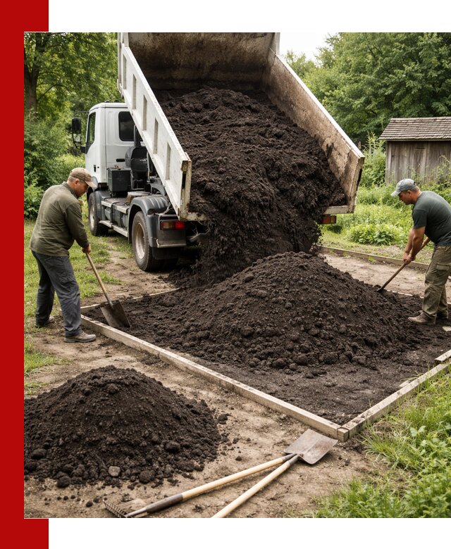 Купить чистый чернозем для огорода с доставкой в Тынде