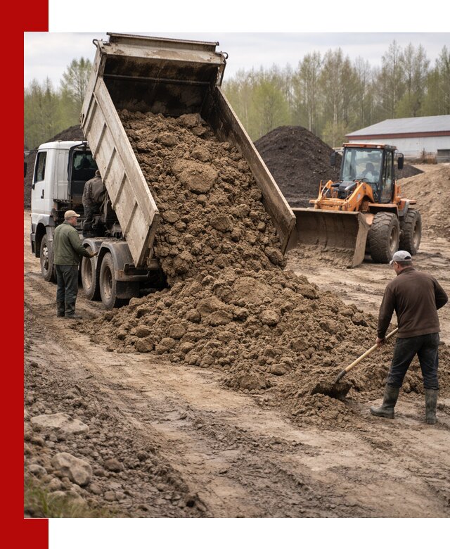 Доставка глин и суглинков в Тынде оптом и вкрай