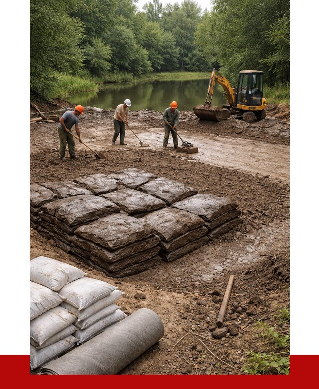 Купить глину для пруда в Тынде от 4625 р. с доставкой | ПРОНЕРУДТнд