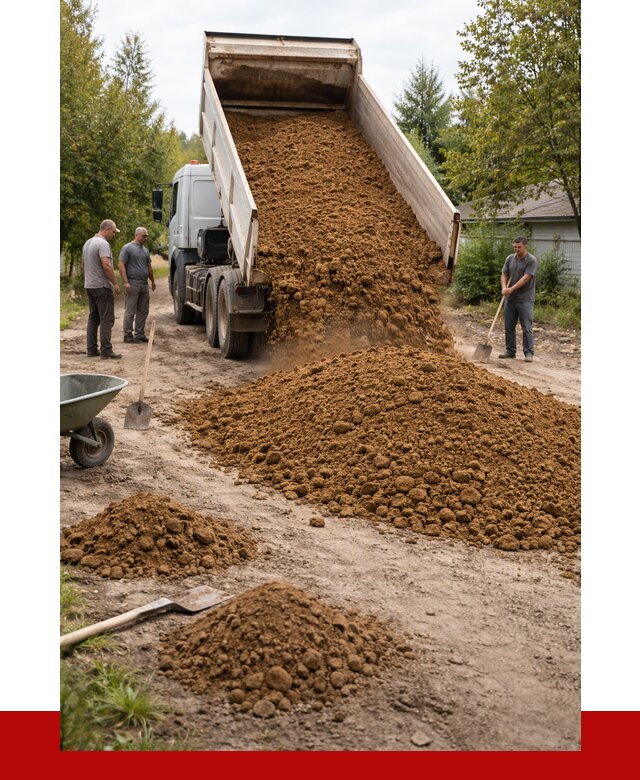 Купить суглинок с доставкой в Тынде от 2569 р. за куб | ПРОНЕРУДТнд