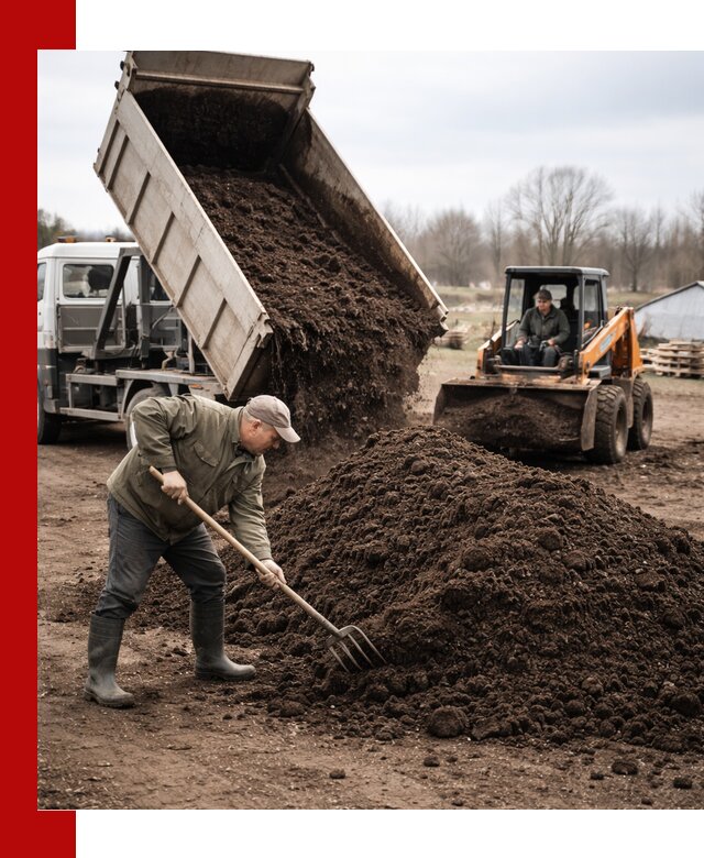 Доставка и продажа перегноя в Тынде быстро и дешево