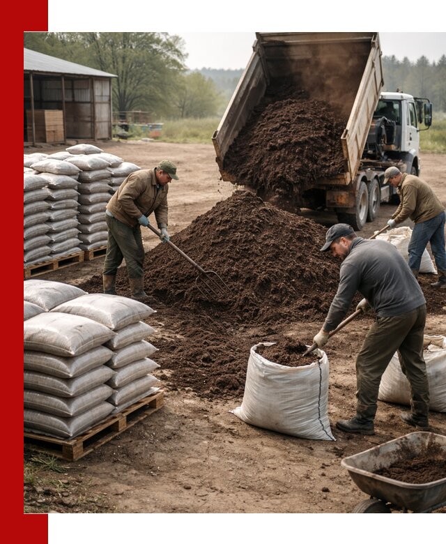 Доставка компоста оптом и в розницу в Тынде