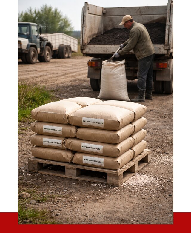 Купить нитроаммофоска в Тынде от 4316 р. за куб | ПРОНЕРУДТнд