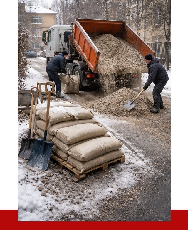 Противогололедные материалы оптом в Тынде от 4316 р. | ПРОНЕРУДТнд