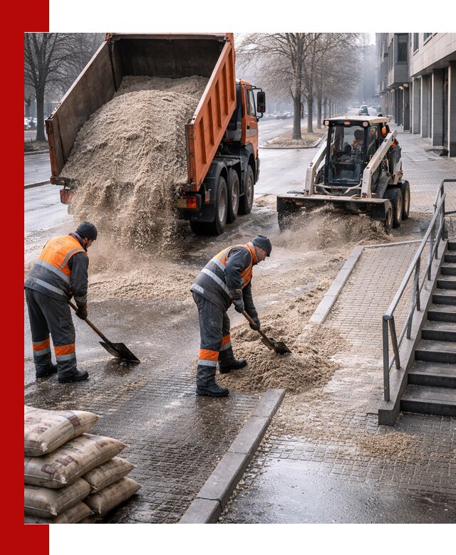 Поставка противогололедных материалов в Тынде