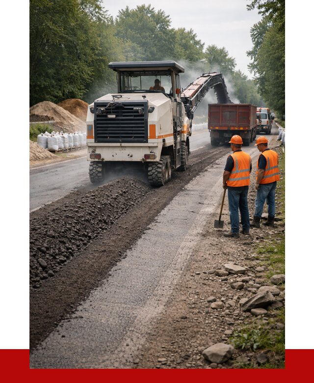 Фрезерованный асфальт в Тынде от 2261 р./куб. | ПРОНЕРУДТнд