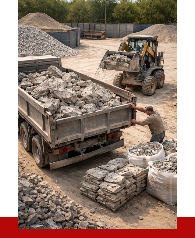 Купить бой бетона с доставкой в Тынде от 4933 р. | ПРОНЕРУДТнд