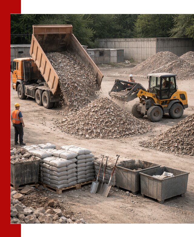 Вторичные материалы для отсыпки в Тынде — поставка и доставка