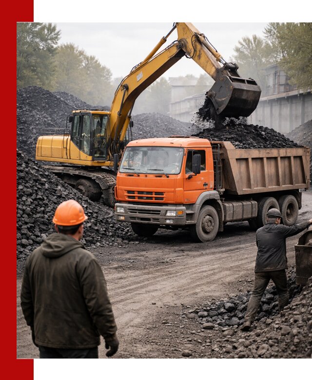 Доставка угля автотранспортом в Тынде быстро и выгодно