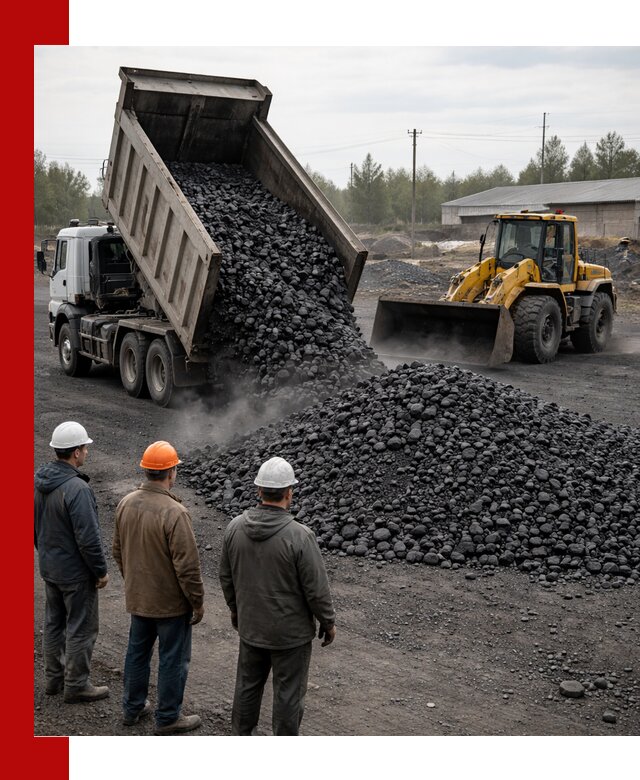 Доставка угля антрацита в Тынде с самосвалами и погрузкой
