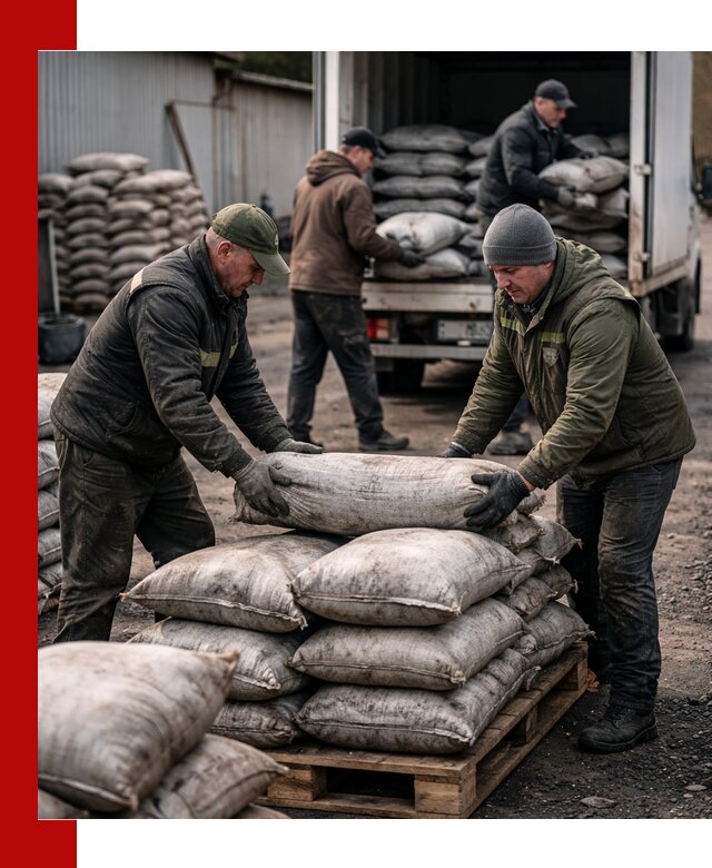 Доставка угля в мешках по выгодным ценам в Тынде