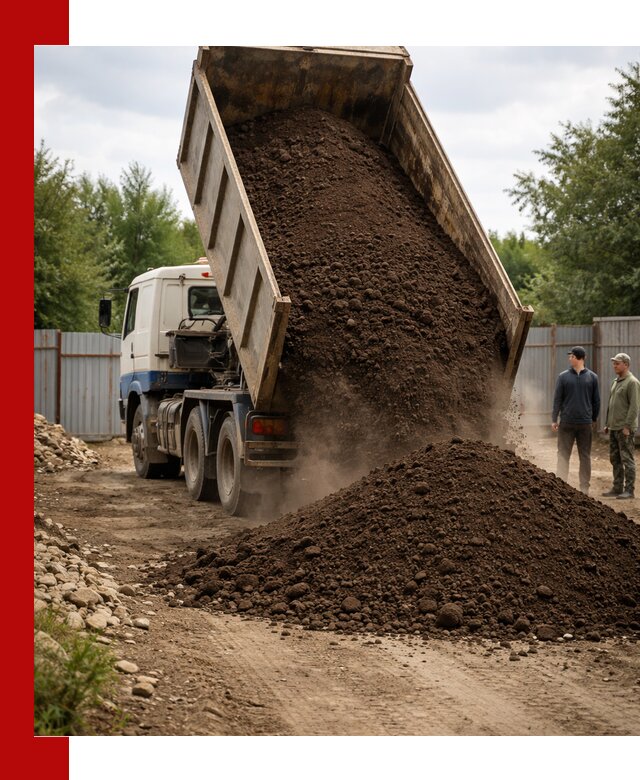 Доставка самосвалом 10 кубов в Тынде быстро и надёжно