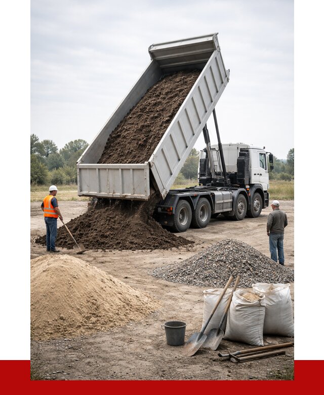 Доставка самосвалом 30 кубов в Тынде от 8735 р. | ПРОНЕРУДТнд