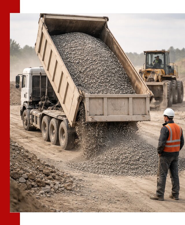 Доставка самосвалом 40 кубов цемента и сыпучих в Тынде