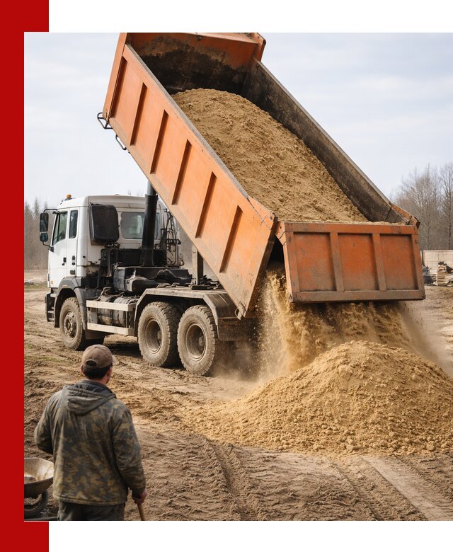 Аренда самосвала 20 тонн для перевозки грузов в Тынде