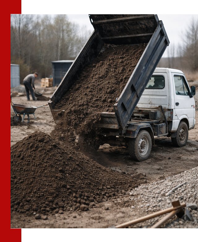 Аренда минисамосвала в Тынде для доставки сыпучих материалов