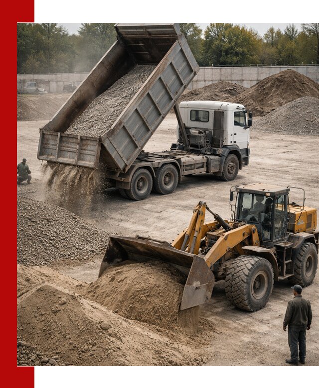 Перевозка сыпучих грузов самосвалами и бортовыми в Тынде