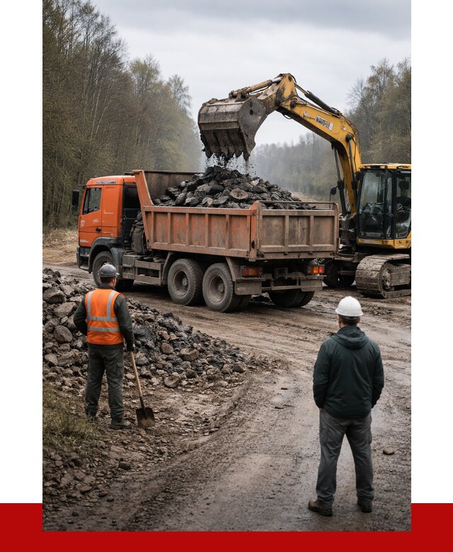 Вывоз асфальта в Тынде от 4625 р. самосвалом ПРОНЕРУДТнд