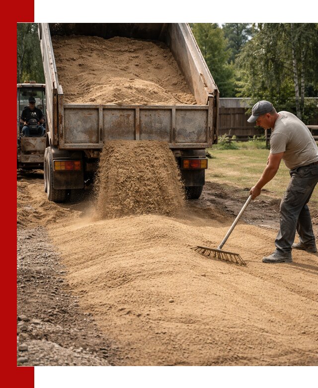Отсыпка участка песком в Тынде быстро и качественно