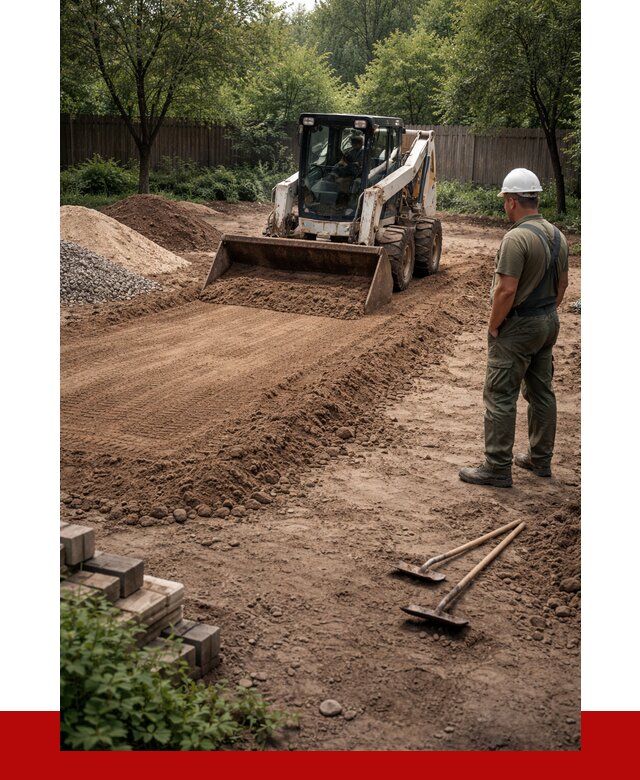 Выравнивание участка под ключ в Тынде от 3597 р. | ПРОНЕРУДТнд