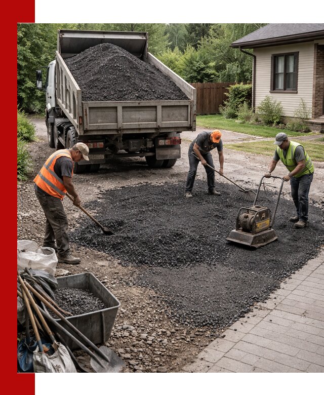 Асфальтовая крошка для двора с доставкой в Тынде